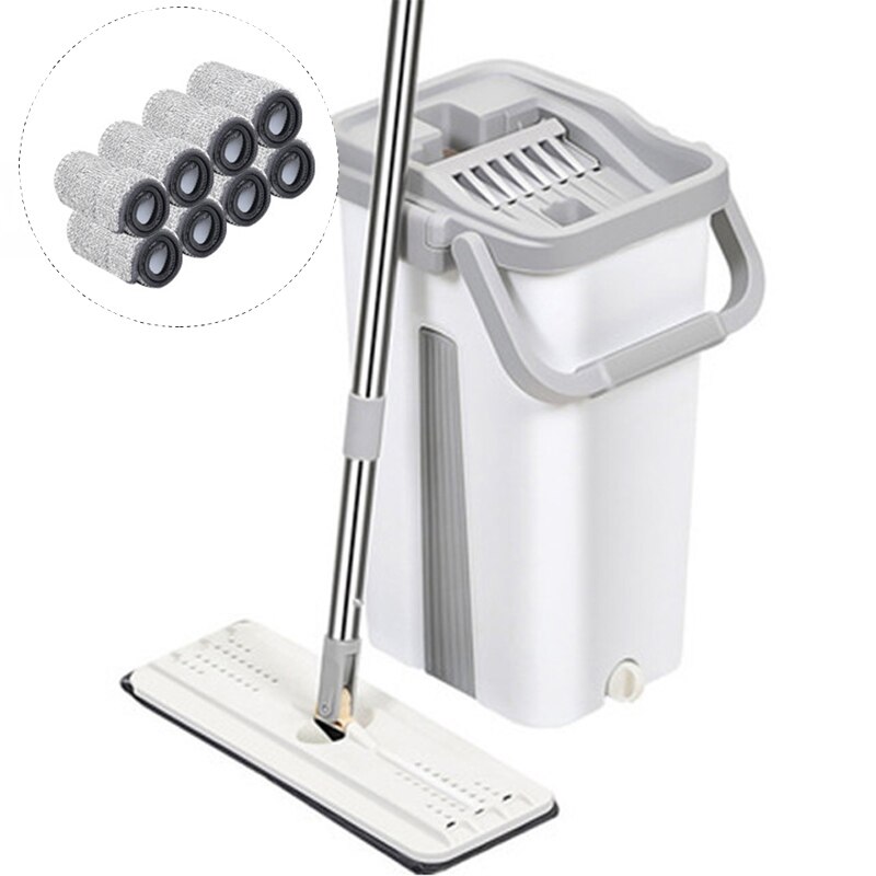 Vloer Mop X-Type Hand-Wassen Platte Mop, Een Mop V... – Grandado