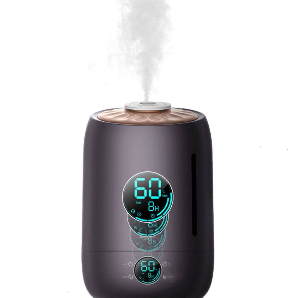 Original Deerma DEM-F630 Ultrasonic Humidifier 5L Touch Temperature Intelligent Constant Humidity Humidifier LED Digital Display