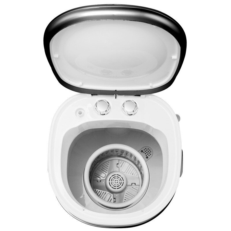 3.0 kg mini vaskemaskine halvautomatisk top åben husholdning lille baby spædbarn eluering