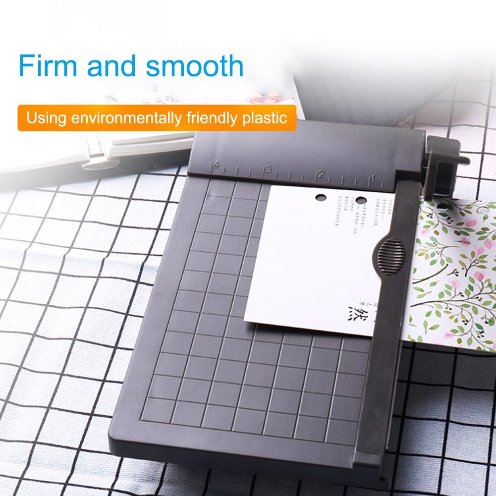 A5 Papier Cutter Schneiden matt Maschine Büro Liefert Foto Etikett Kunst Malerei Trimmer Schrott buchung Werkzeuge Lineal Versteckte Klinge