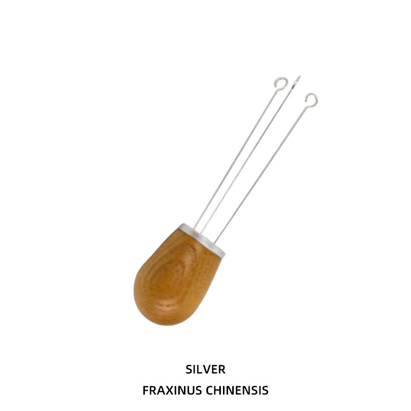 Solid Wood Handle Needle Coffee Tamper 3.2*13.9cm Coffee Tamper Distributor Leveler Tool Needle Type Coffee Powder Distributor: style10