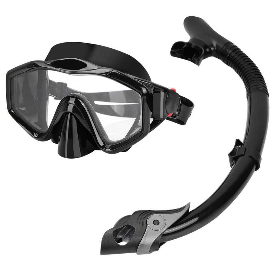 Professionele Duiken Masker En Snorkels Anti-Fog Bril Bril Duiken Zwemmen Adem Buis Set Water Sport Tool