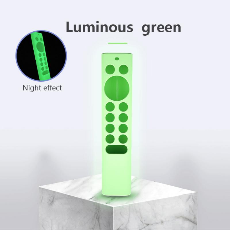 Thuis Tv Remote Silicone Beschermhoes Anti-Val Anti-Slip Schokbestendige Soft Cover Voor Nvidia Shield Tv Pro/4K Hdr Afstandsbediening: 5