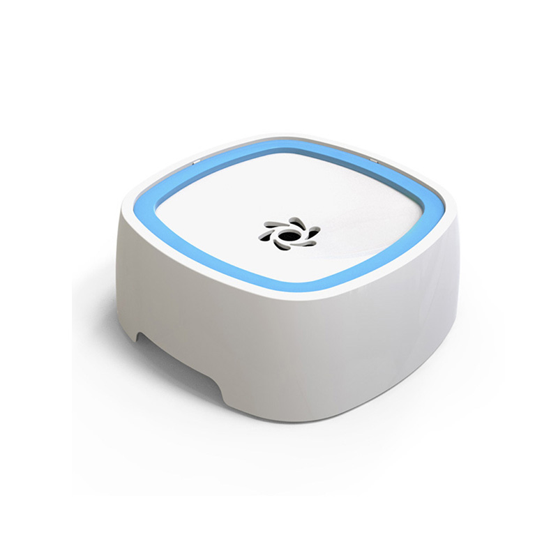 Drinkbak Hond agua potable Perro tazón flotante no mojar la boca Perro sin derrame bebiendo Bebedero Perro Waterbak Hond: B-Blue