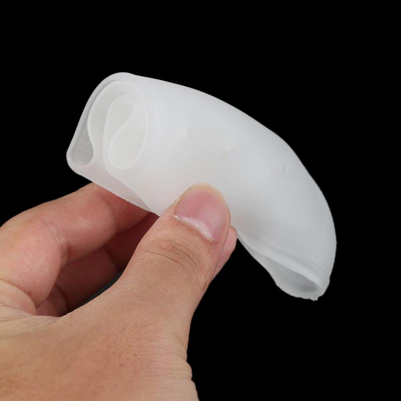 1Pair Heel Protective Pad Relief Plantar Fasciitis Silicone Cups Shoe Insert Invisible Soft Heel Cushion Reduce Pressure on Heel