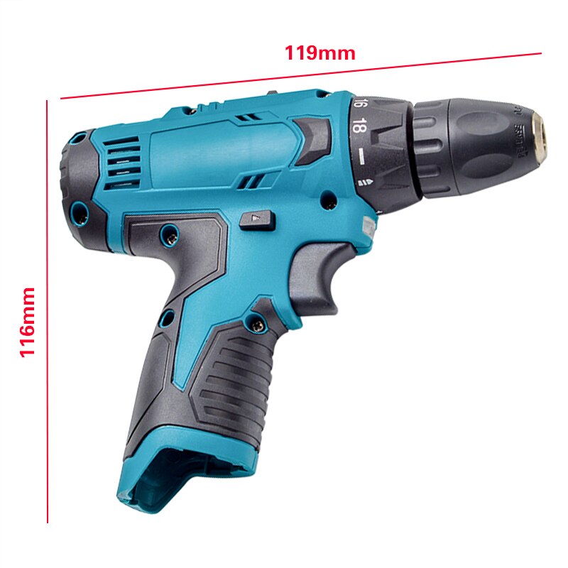28N.m Electric Drill Hole Two-speed Electrical Screwdriver 12V Cordless Screwdriver Hand Driver Wrench For Bosch 12V Battery