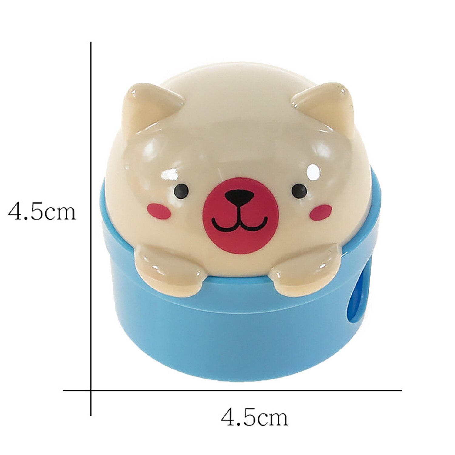 1pcs/4pcs Cartoon Double Holes Cat Bear Pencil Sharpener Cartoon for Kids Student School Randomly Color School supplies
