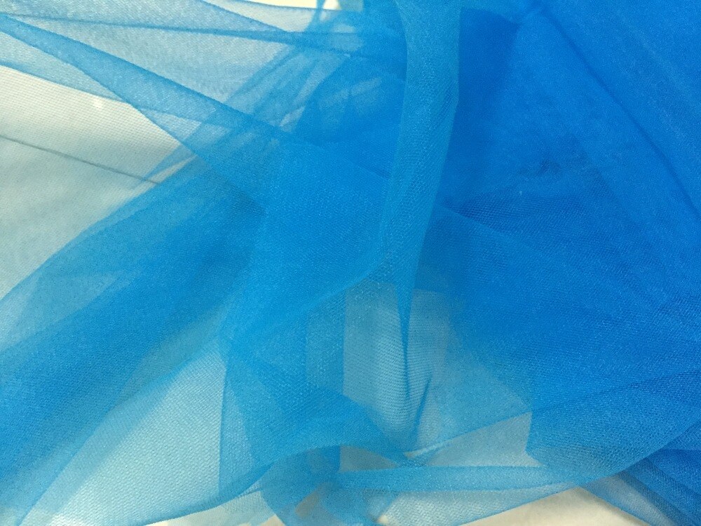 160 cm de large 3 mètre/lot doux maille fine tulle minuscule trou gaze bleu royal gris bleu menthe vert café champagne pêche beige nude rouge