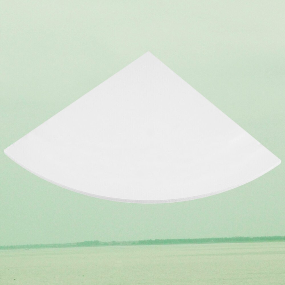 1 Set Wall Corner Shelf Durable Wall-mounted Space-saving Storage Rack for Bathroom Living Room