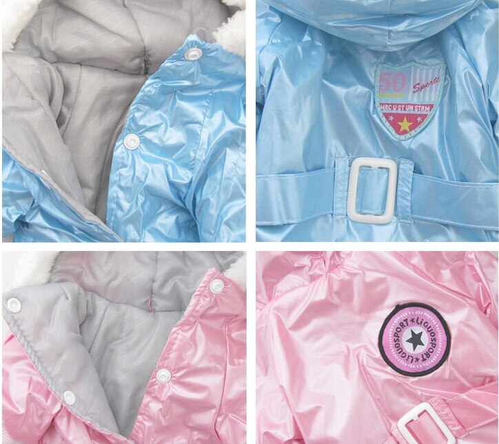 Ropa para perros ropa de perro resistente al agua de la mejor abrigo de perro traje de Chihuahua de Yorkshire