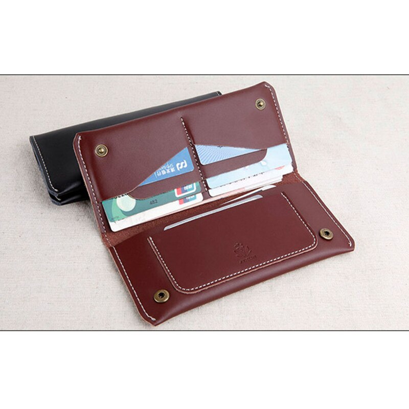 Modèle en cuir acrylique maison travail manuel maroquinerie couture modèle outils accessoire un long portefeuille avec un portefeuille 9*20*1.5 cm