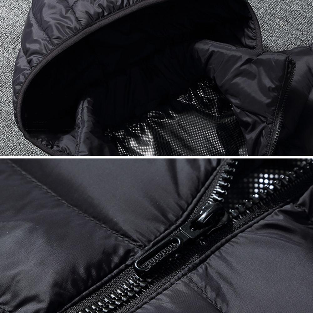 8 Areas Electric Heated Jackets Outdoor Sport Coat USB Electric Heating Hooded Winter Thermal Warmer Jackets for Hiking Skiing