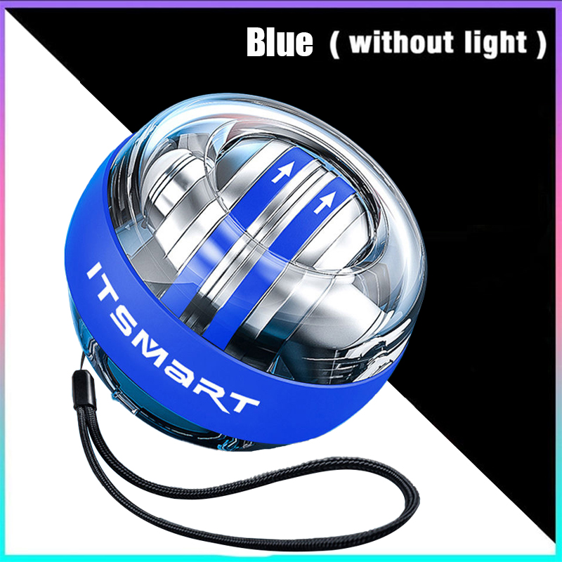 Samorozruchowy żyroskop Powerball żyroskop moc piłka ręczna robić rozluźniania mięśni ramię nadgarstek zmuszać trener sprzęt robić ćwiczeń marka oryginał gorący: niebieski bez lekki