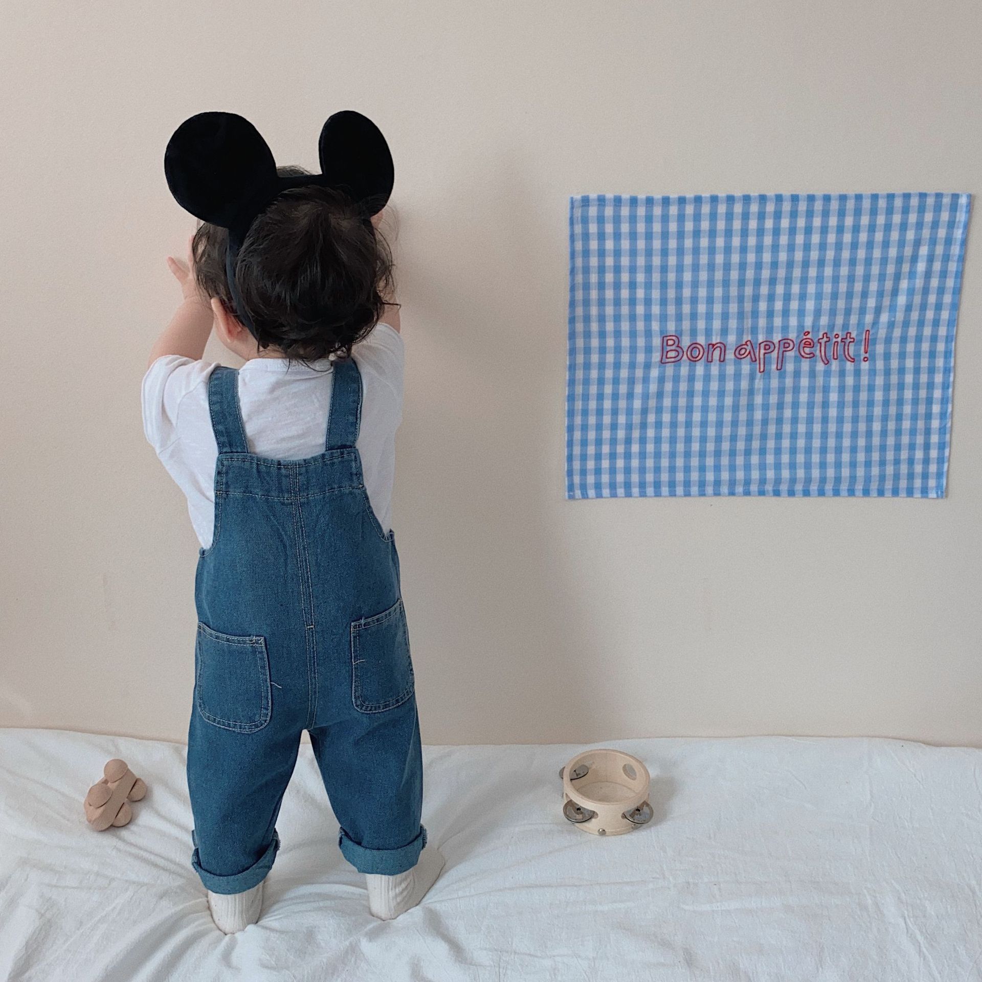 Lente Kids Jumper Baby Jongens Overalls Peuter Meisjes Denim Jumpsuits Kleding Pak Broek Kleding Peuter Baby Broek