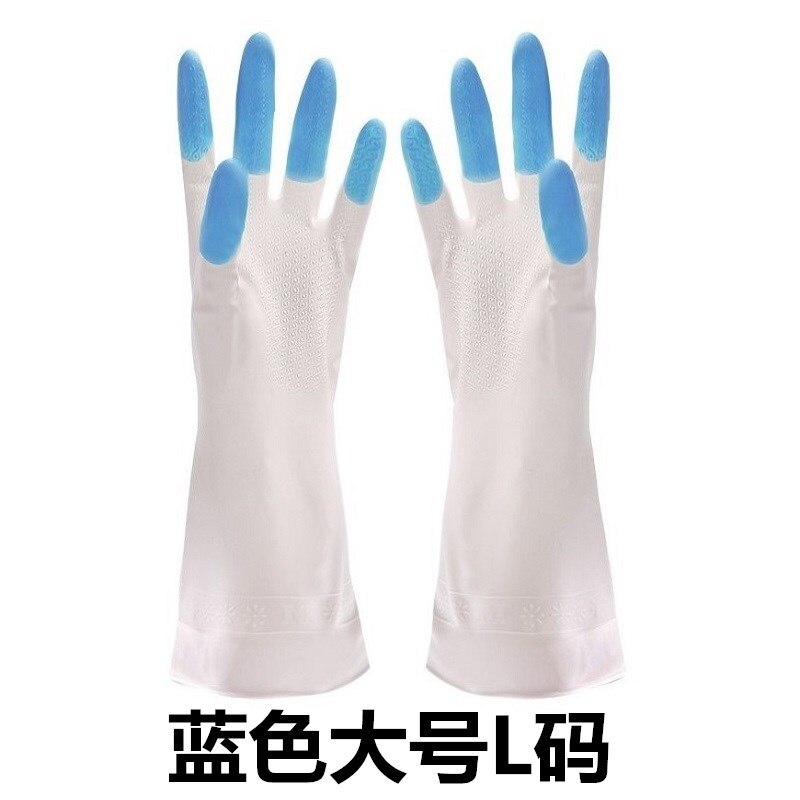 Afwassen Handschoenen Vingertoppen Schoon Waterdichte Wasserij Kleren Huishouden Pvc Plastic Latex Handschoenen Wit Verblinden Vingers: Transparant