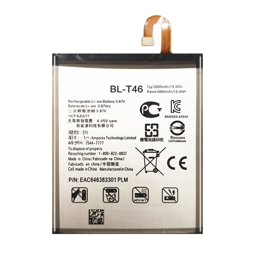 BL-T46 5000mAh Replacement Battery for LG V60 V60 ThinQ LMV600VM V600VM V600QM5