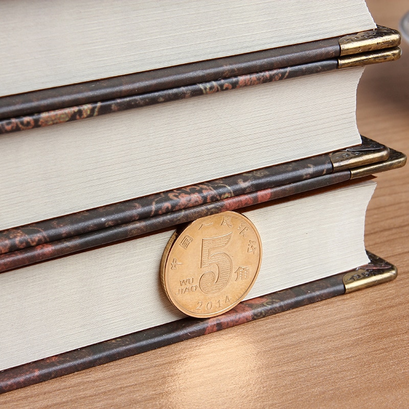 64k små fickor vintage anteckningsbok handomslag magiska trollformler fickor bok planerare journal resenär anteckningsblock