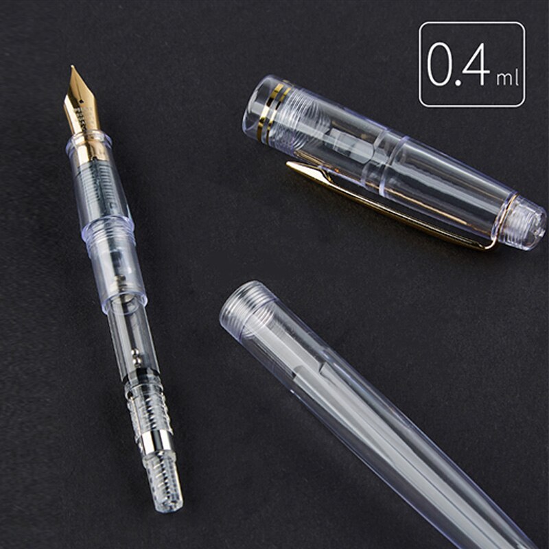 2Pcs PILOT 78G+ Fontain Pen 22K Gold Plated Nib Fountain pen Original or IC-50 INK Cartridges refills 4 colors to choose