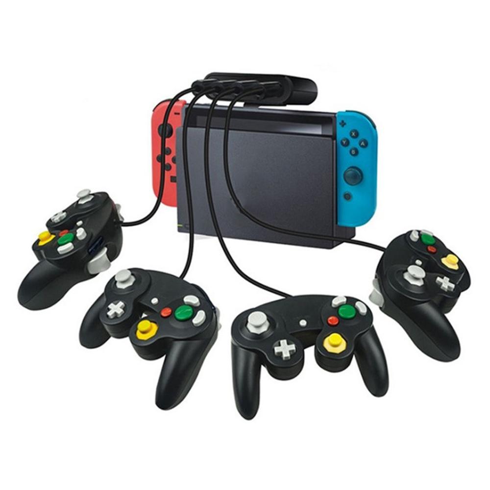 3in1 Converter For Nintendo Swich/ForWii U/PC 4Port USB for Gamecube Controller Adapter 40MAY31