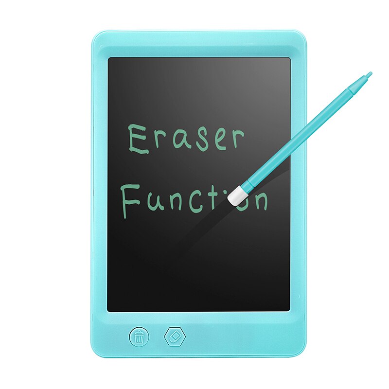 Partially erasing drawing board children&#39;s graffiti board LCD handwriting tablet portable digital drawing tablet educational toy: 8.5 inch blue