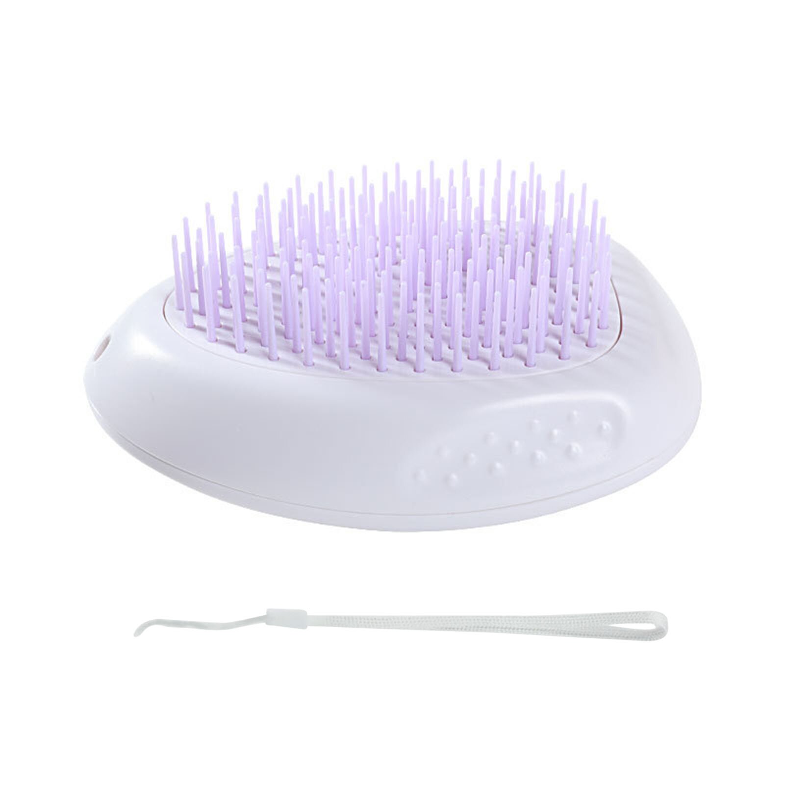 Cat Grooming Brush Quick Hair Removal Pets Hair Massage Comb Cat Self Groomer Comb Hair Remover Tickling Tools Lick Cat Brush: Purple