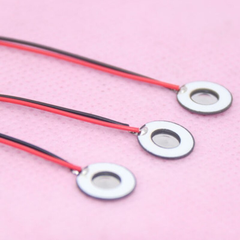 Mini generador de niebla de 10mm, atomizador ultrasónico, transductor, humidificador de cerámica, difusor, piezas de bricolaje, bajo voltaje de conducción