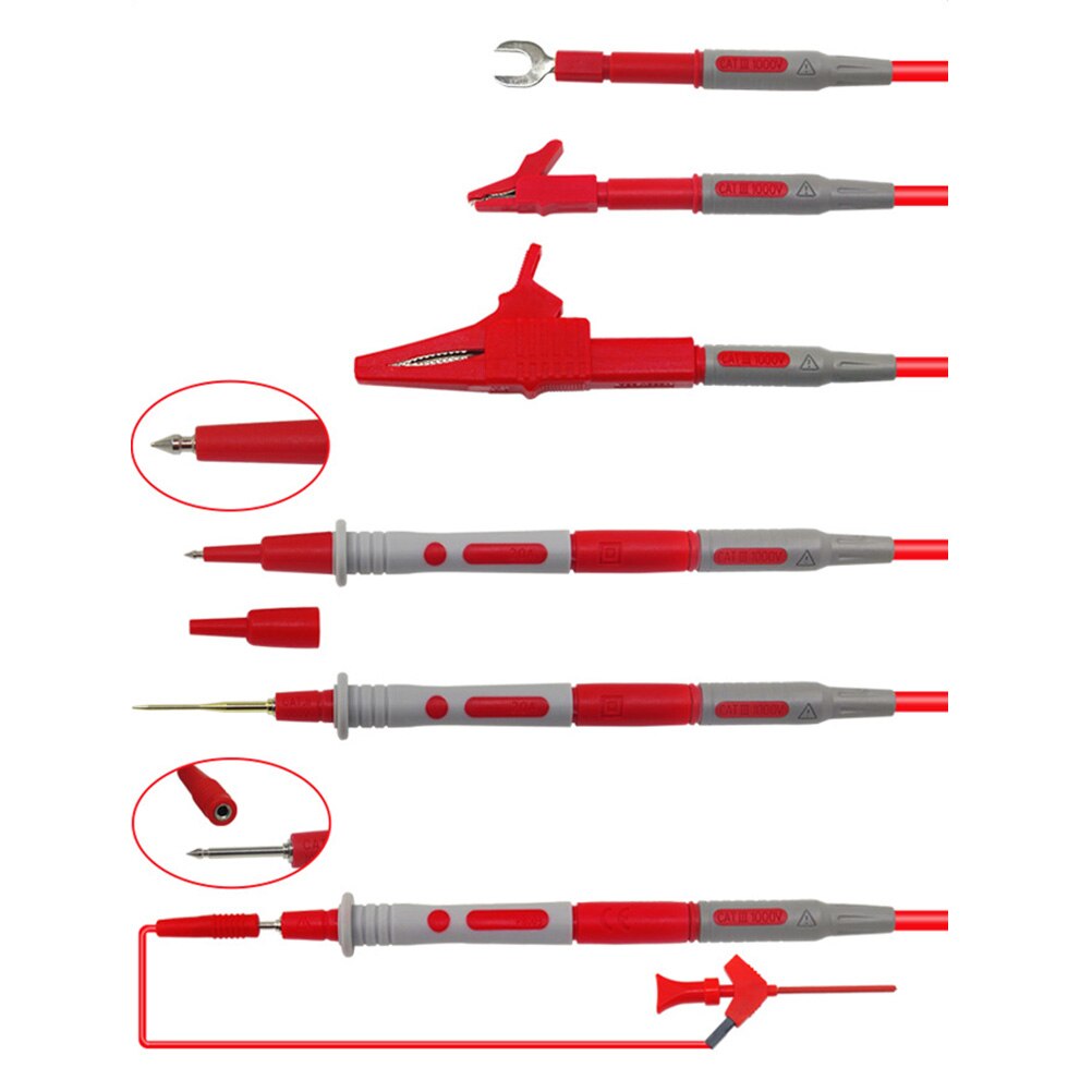 1PC Tester Probe Set Multi Function Sharp Tester Needle Electrical Test Probe Multimeter Meter Line A30