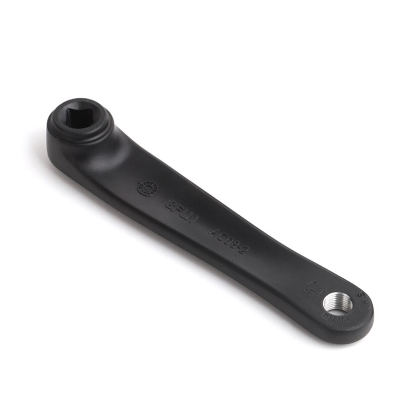 Bafang-brazos de manivela para bicicleta eléctrica, 8FUN, piezas de conversión de tracción media, BBS01B BBS02B BBSHD, Kits de Motor de E-BIKE, accesorios de 20,5 CM: Left Crank