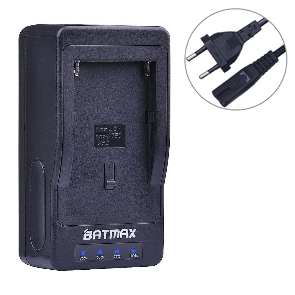 Batmax NP-FM50 Np FM50 Ultra Snelle Oplader Voor Sony NPFM50 NP-F750 F750 NP-F770 F770 NP-F550 F550 NP-F960 F970 Batterij