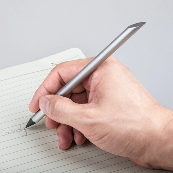 ¡Novedad! Pluma de Metal sin tinta, pluma de lujo para , bolígrafo sin tinta, bolígrafos Beta, papelería, oficina, escuela