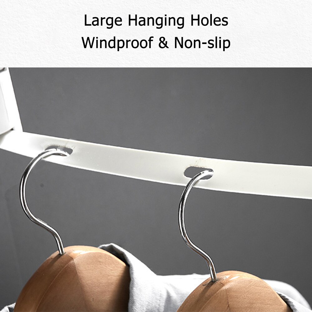 Winddicht Antislip Waslijn Touw Intrekbare Kleding Lijn Indoor Outdoor Muur Hanger Draad Balkon Droogrek