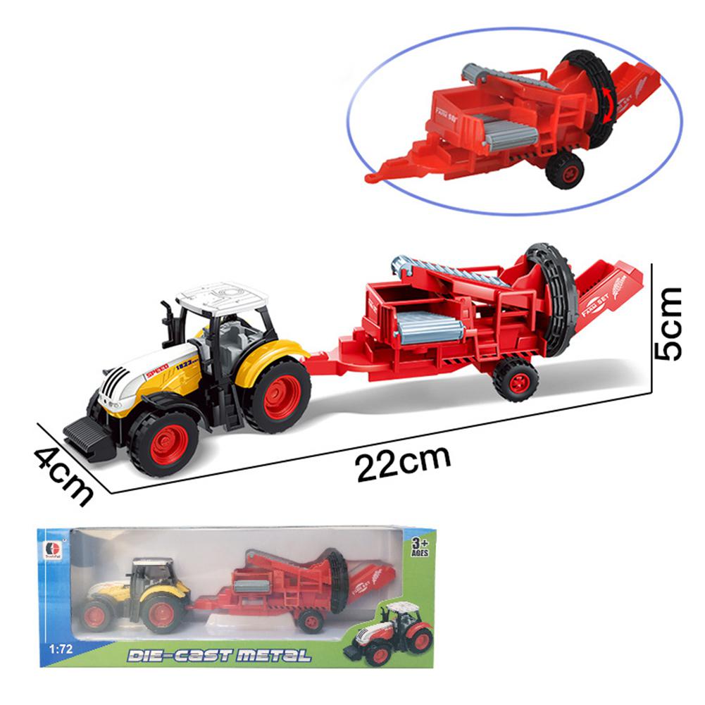 Kinder Simulation Bauernhof Traktor Farmer Mähdrescher Landwirtschaft Molding Fahrzeug Simulation Auto Kinder Kinder Spielzeug