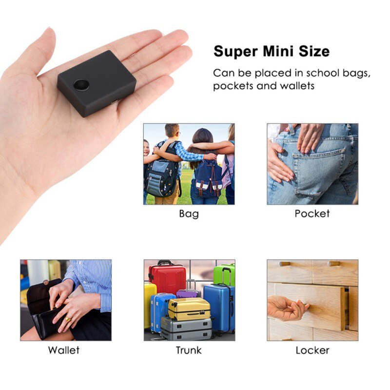 Localizador GPS antirrobo Universal, sistema de seguimiento automático portátil, antirrobo, localizador GPS doméstico para coche