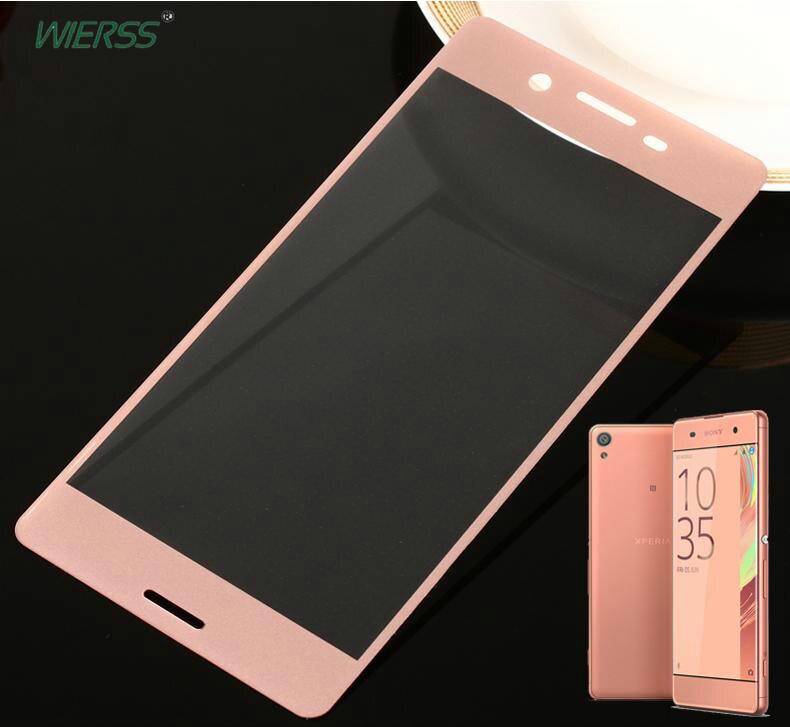 Per Sony Xperia X Prestazioni F5121 3D Curvo Pieno di Copertura Dello Schermo In Vetro temperato Della pellicola Della Protezione Per Sony Xperia XA Ultra f3111: Xperia XA / rose gold full cover