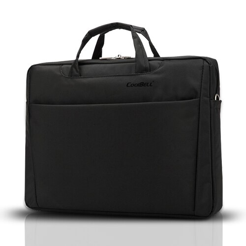 Cool bell Mode 17 "Laptoptas Nylon Casual Mannen Tas Zakelijke mannen Reizen Handtas D034: Black