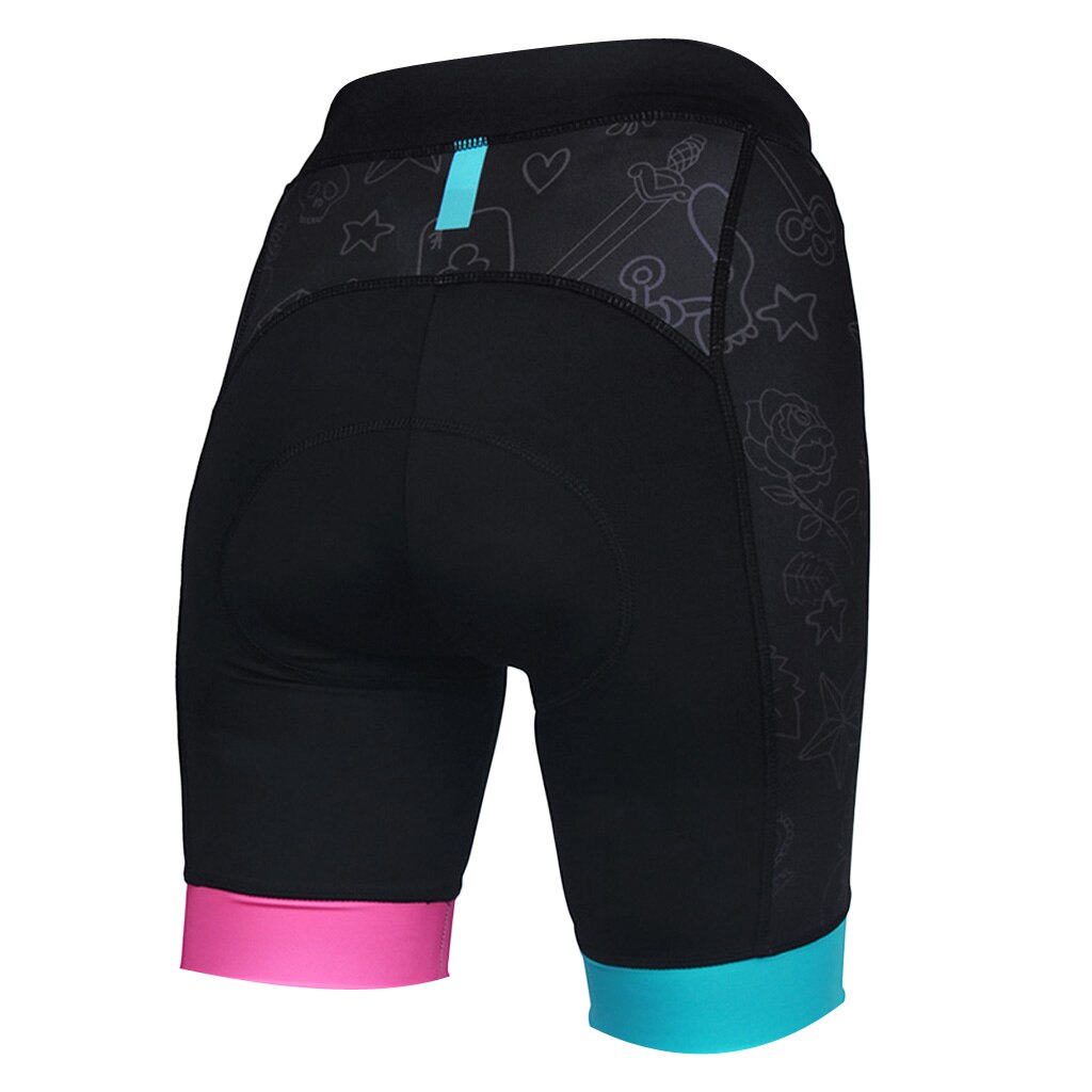 Kvinder cykelundertøj shorts 3d polstrede cykel cykel underbukser - letvægts åndbar og hurtigtørrende