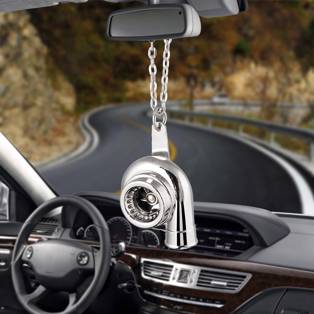 Adornos colgantes Turbo para coche, colgante, turbocompresor de Hip-hop para Interior de automóvil, decoración de espejo retrovisor, accesorios colgantes