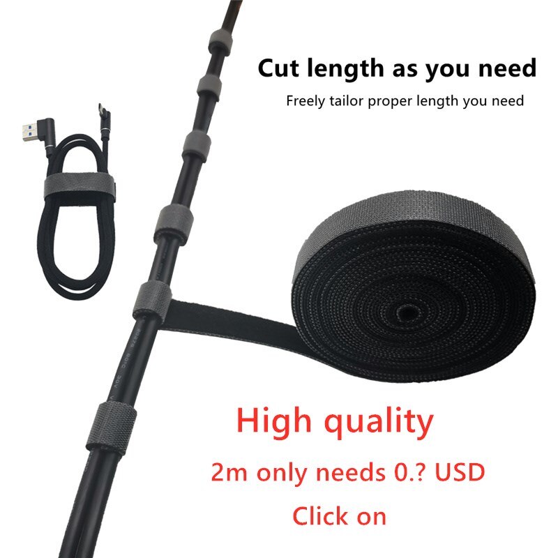 Usb Kabel Winder Kabel Organizer Ties Muis Draad Oortelefoon Houder Hdmi Cord Management Telefoon Hoop Tape Protector