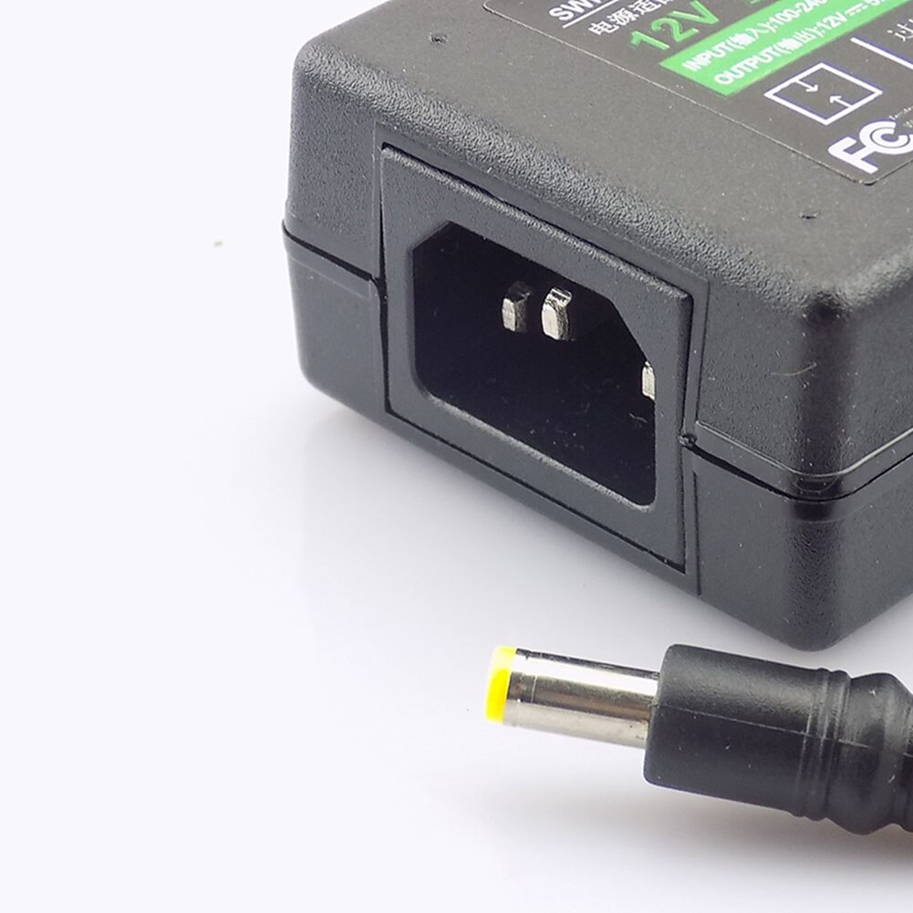 Ac Dc 240V 12V 5A Us Eu Plug Led Power Adapter Supply Charger Driver Adapter Voor Led Strip lamp Licht 5.5Mm X 2.1Mm