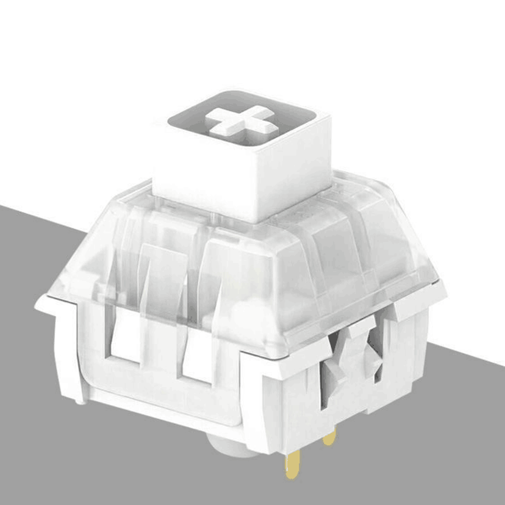 GGBOY Kailh Box biały DIY niestandardowy mechaniczny klik na klawiaturę biały kompatybilny wiśniowy MX SMD RGB 3 Pins przełączniki dotykowe