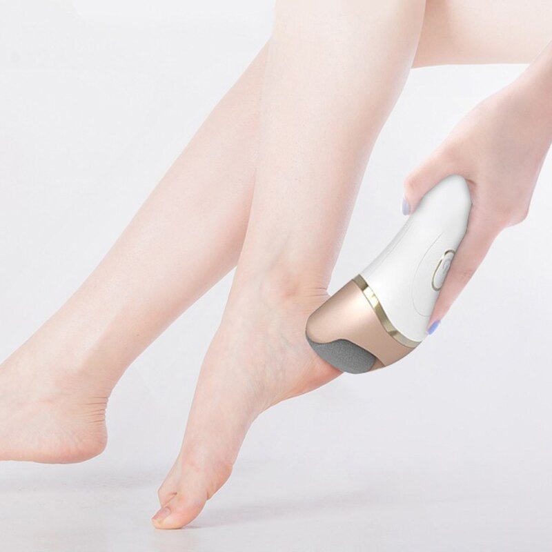 Electric foot callus rechargeable foot file, with 3 grinding heads waterproof X9FE