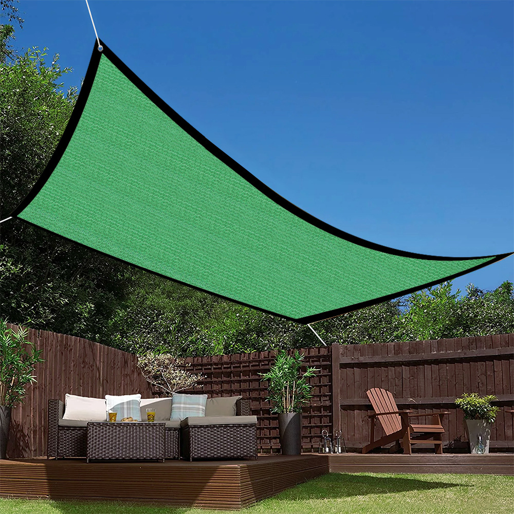 Red de sombreado verde Anti uv, toldo para piscina, jardín, patio, balcón, tela de sombra