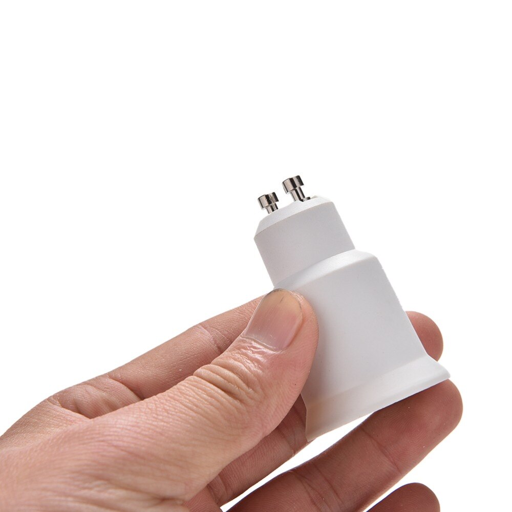 1PCS LED Bulb Lamp Plug Extender GU10 to E27 E26 Edison Screw Socket Base Adapter Converter