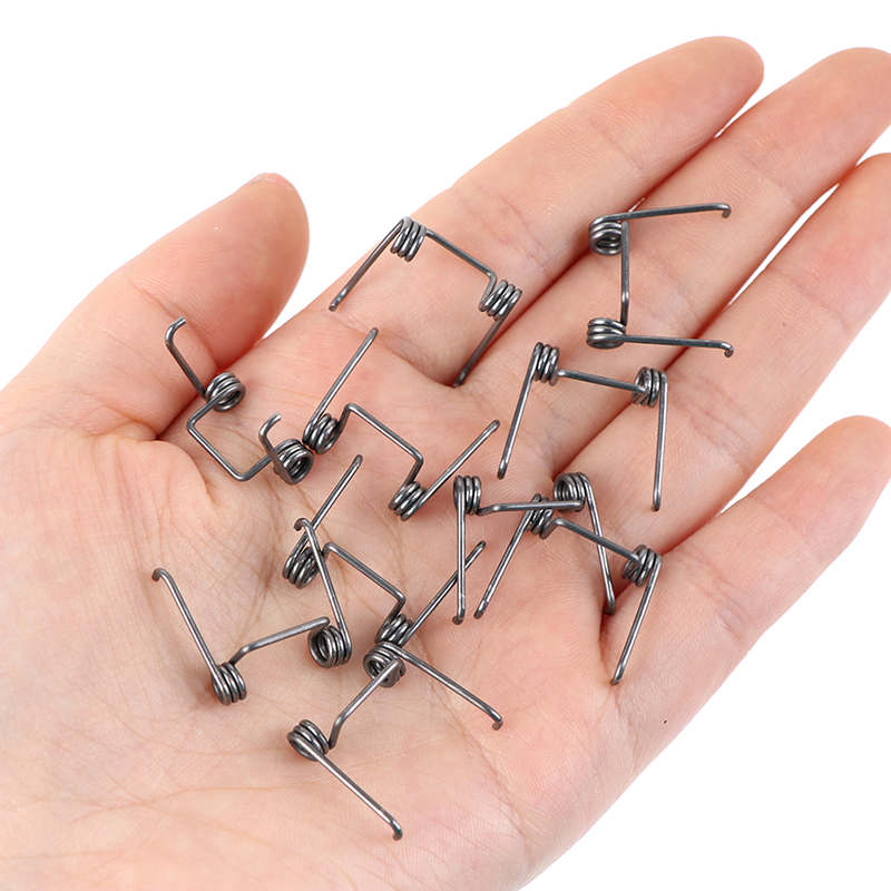 10 szt. Elektryczne nożyczki maszynka robić włosów wymienne sprężynowe klipsy robić 8148/8159 maszynka robić włosów używane z wymianą