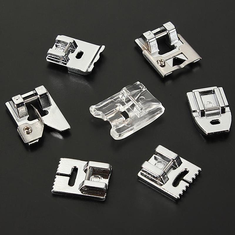 Toyota Sewing Machine Feet Set Accessories Home & Living Kit Tailor Presser Metal Presser Foot