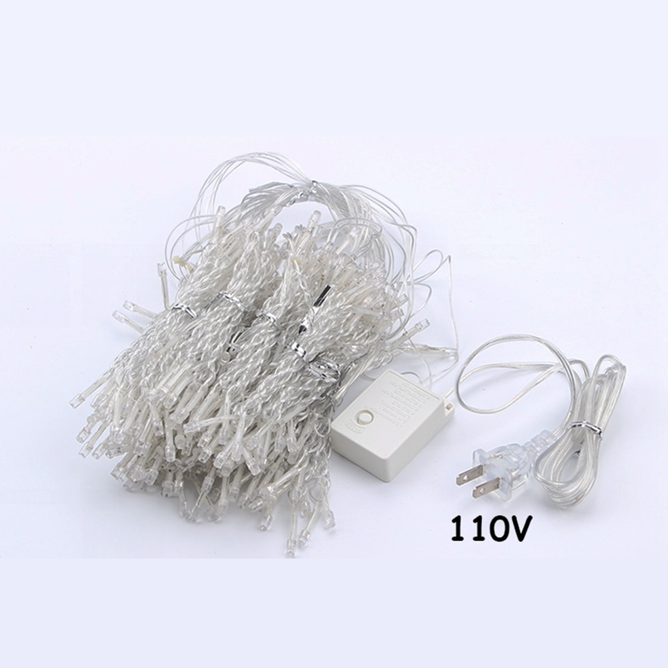 3x1/3x2/3x3/6x3M LED Icicle Curtain String Lights Christmas Fairy Light garland Outdoor Home For Wedding/Party/Garden Decoration