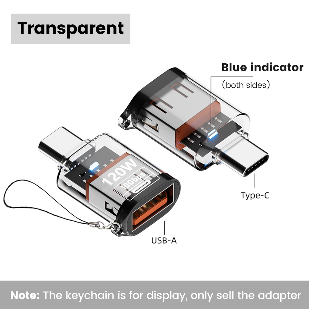 Adaptador OTG de 120W USB3.2 macho a conector hembra tipo C 3 en 1 transferencia de datos convertidor de auriculares de carga rápida para iphone 15 16: Rose Gold