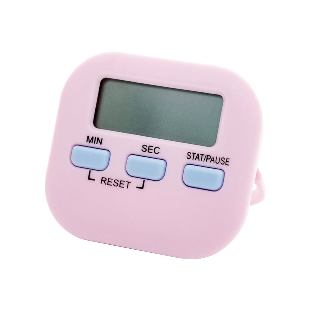 LED Digital Kitchen Timer For Cooking Shower Study Stopwatch Alarm Clock Magnetic Electronic Cooking Countdown Time Timer 1PC: 02