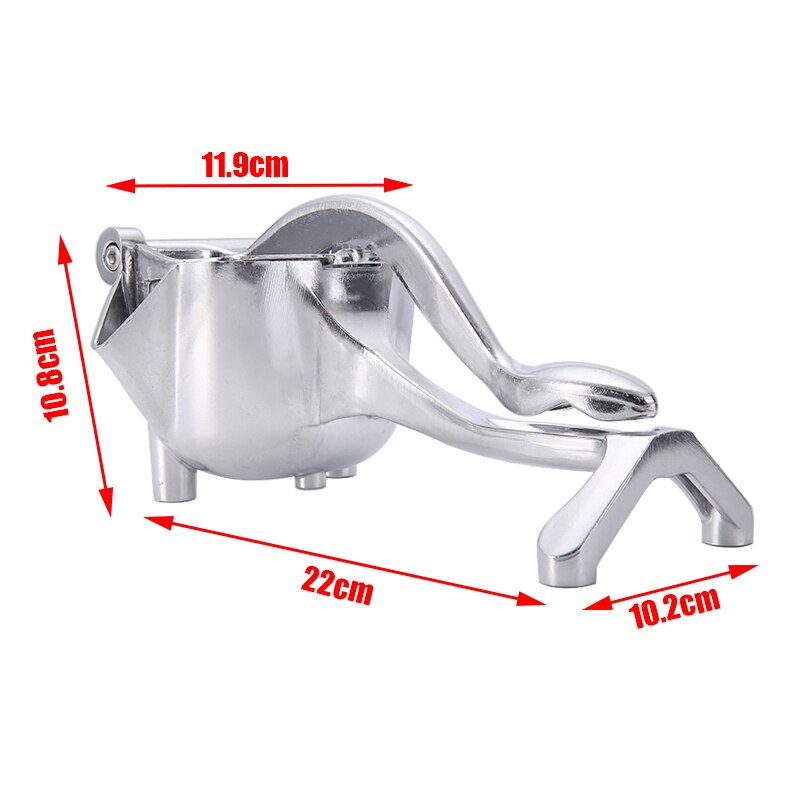 Heavy Duty Manual Lemon Press Juicer Hand Press Fruit Lemon Juicer Squeezer Aluminum Alloy Durable Kitchen Gadget