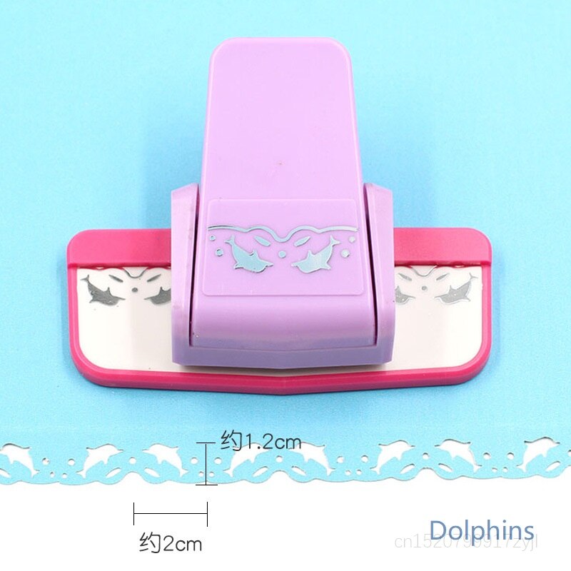 DIY Paper Cutting Tools Paper Puncher Crafting Border Hand Punch Lace Heart Flower Paper Punch for Scrapbooking Arts: A